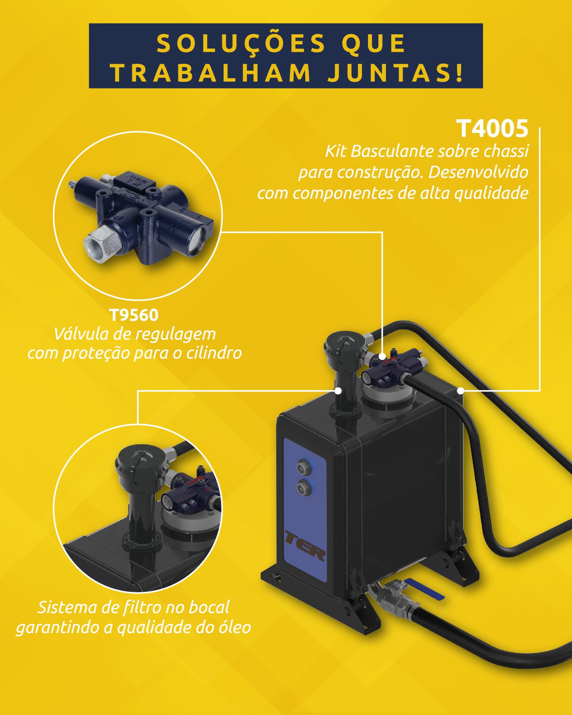 KIT T4005 BASCULANTE SOBRE CHASSI