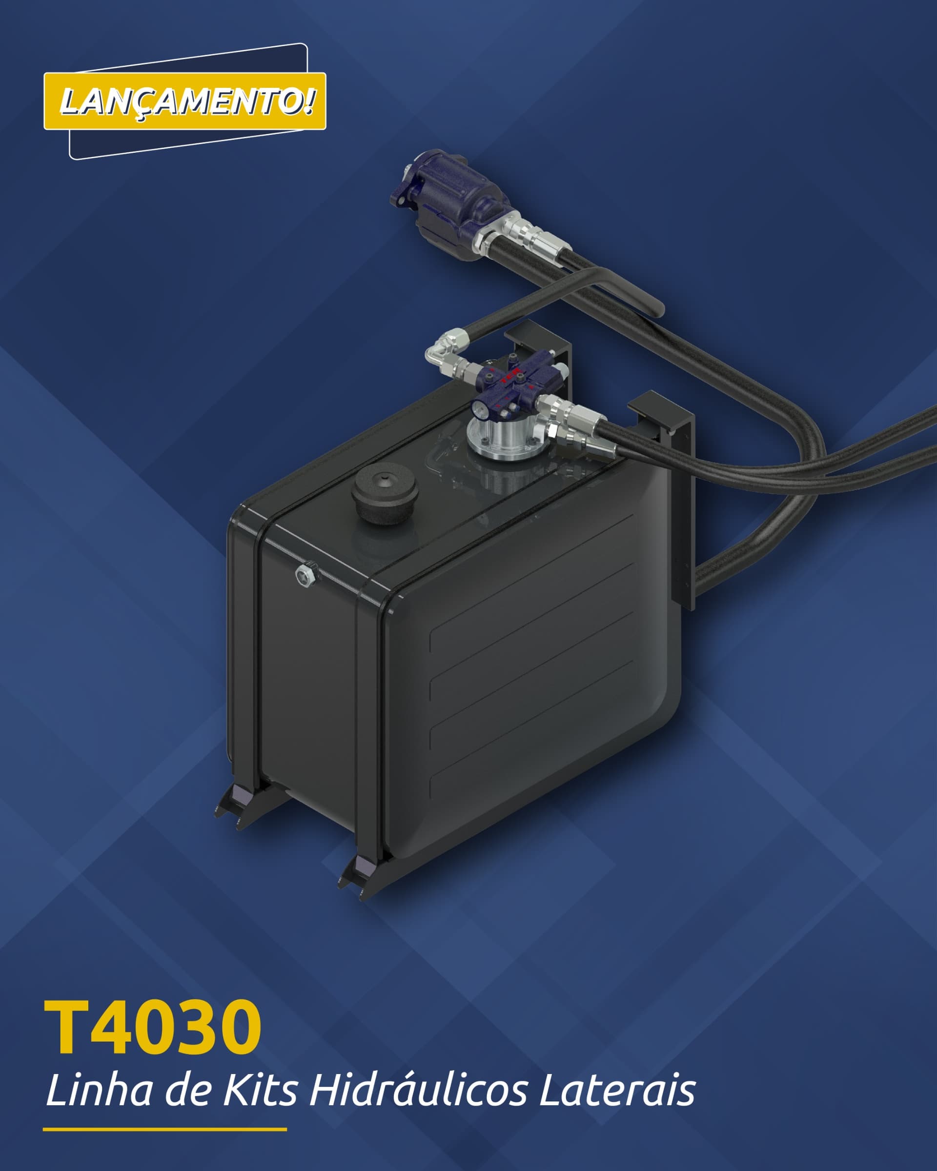 KIT T4030 HIDRÁULICO LATERAL (LANÇAMENTO)
